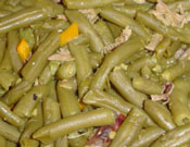 String Beans with Smoked Turkey!